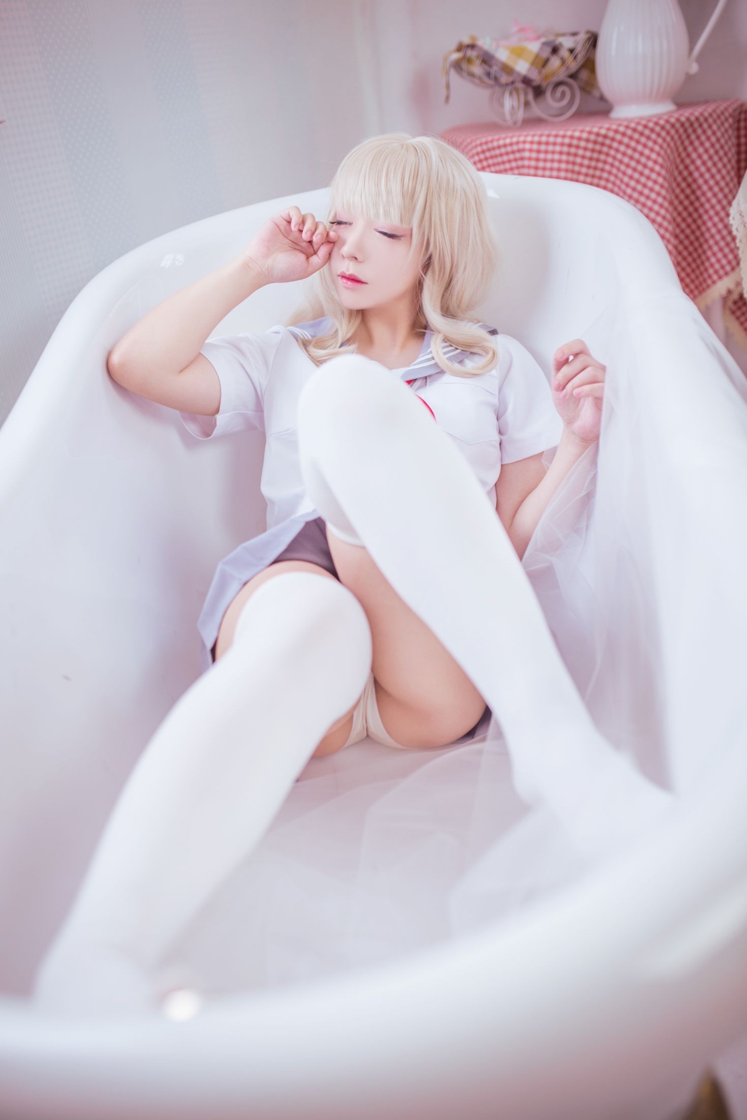 美女动漫博主千寻性感Cosplay写真天使与恶魔 (26)