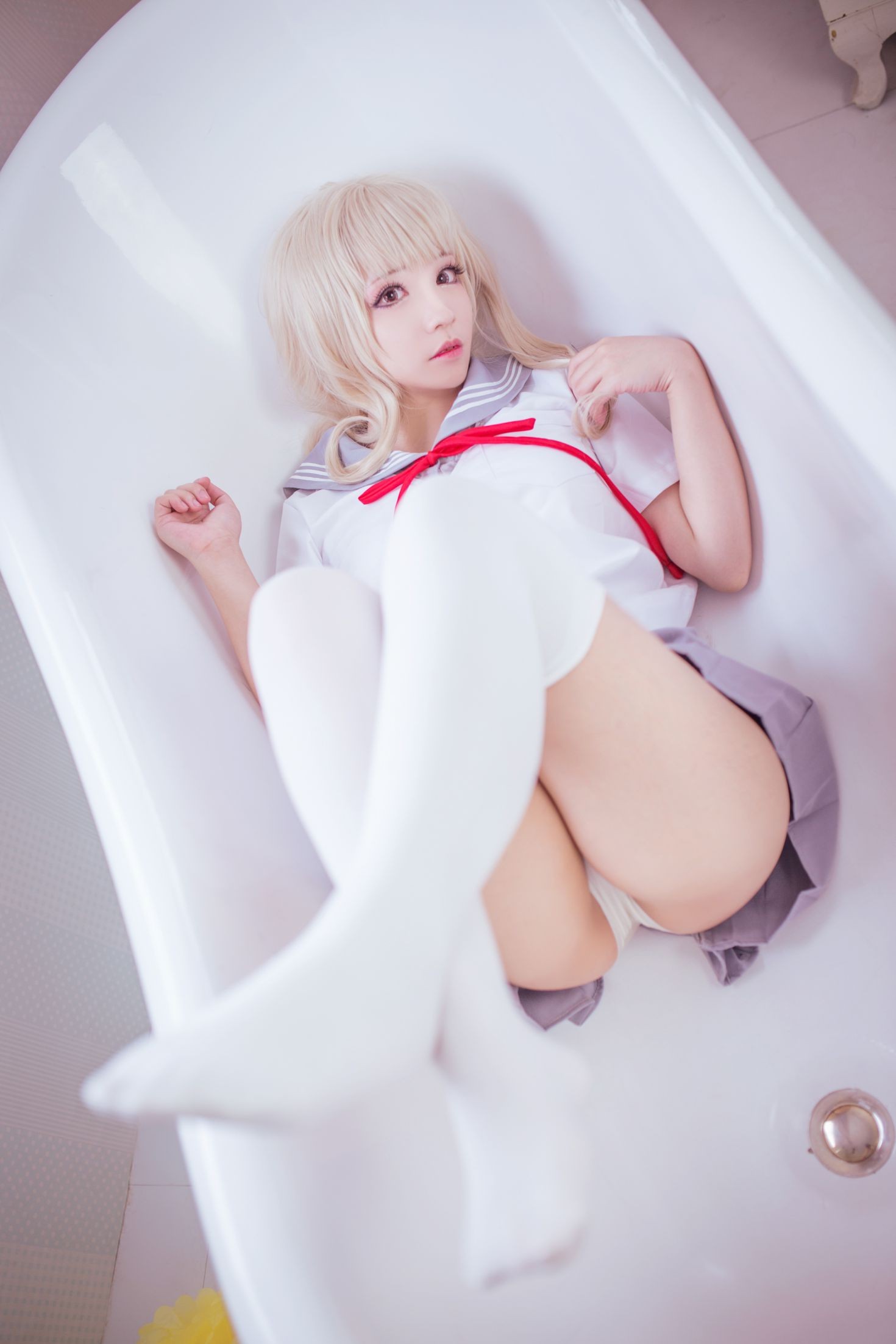 美女动漫博主千寻性感Cosplay写真天使与恶魔 (29)