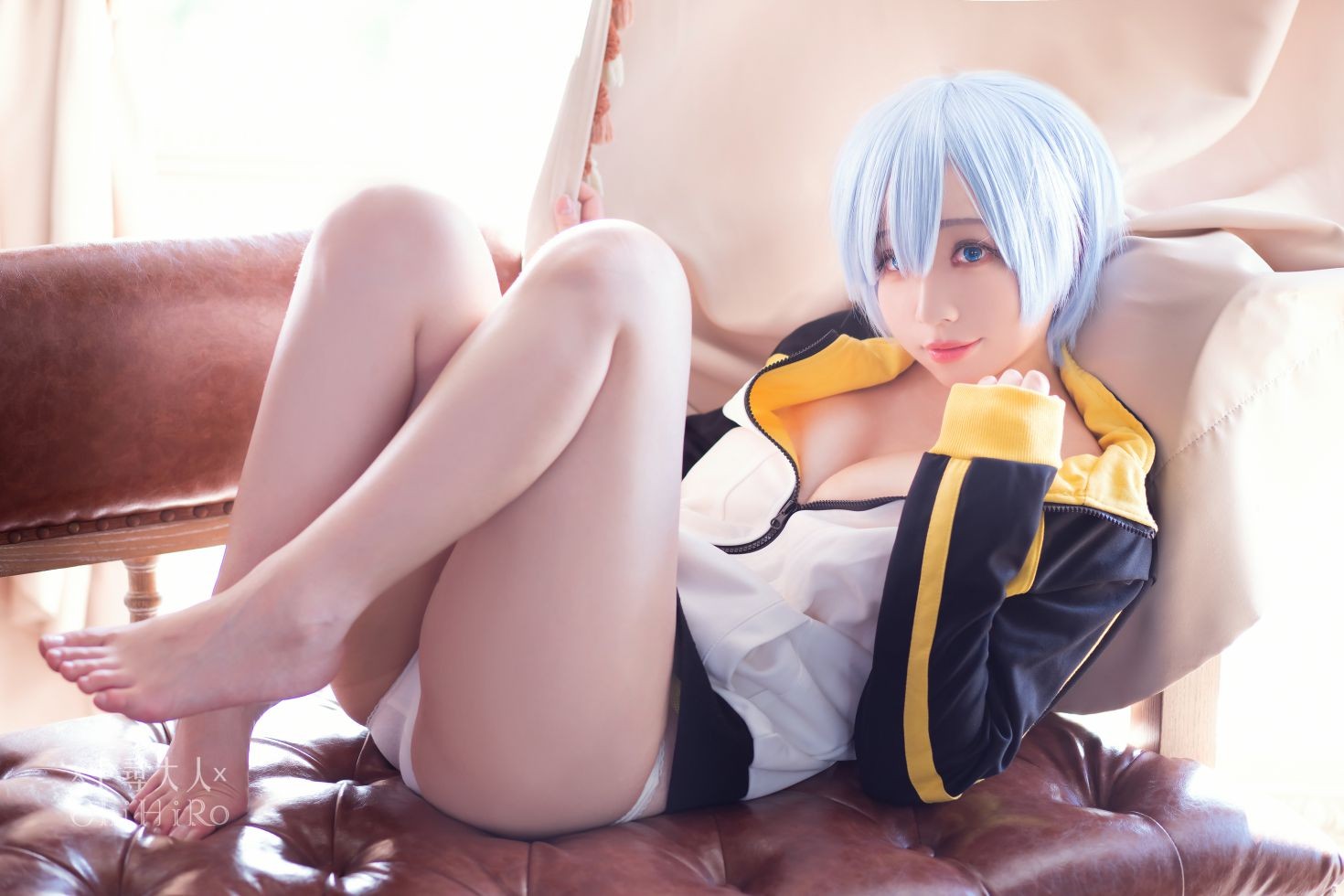 美女动漫博主千寻性感Cosplay写真蕾姆Rem (71)