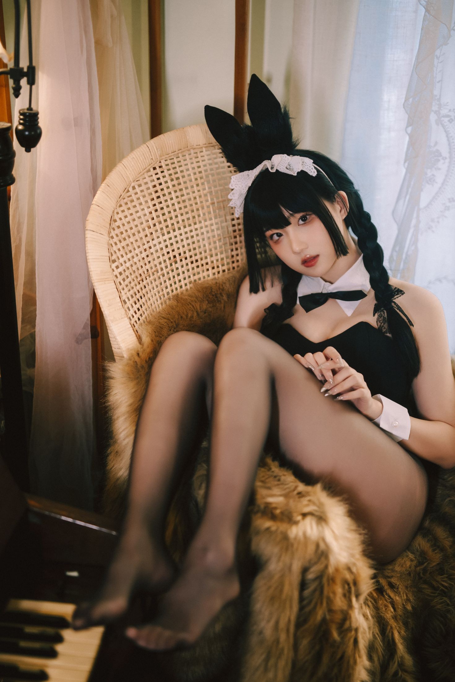 美女动漫博主瓦斯塔亚小龙虾性感Cosplay写真 Bunny Diary 兔女郎 (9)