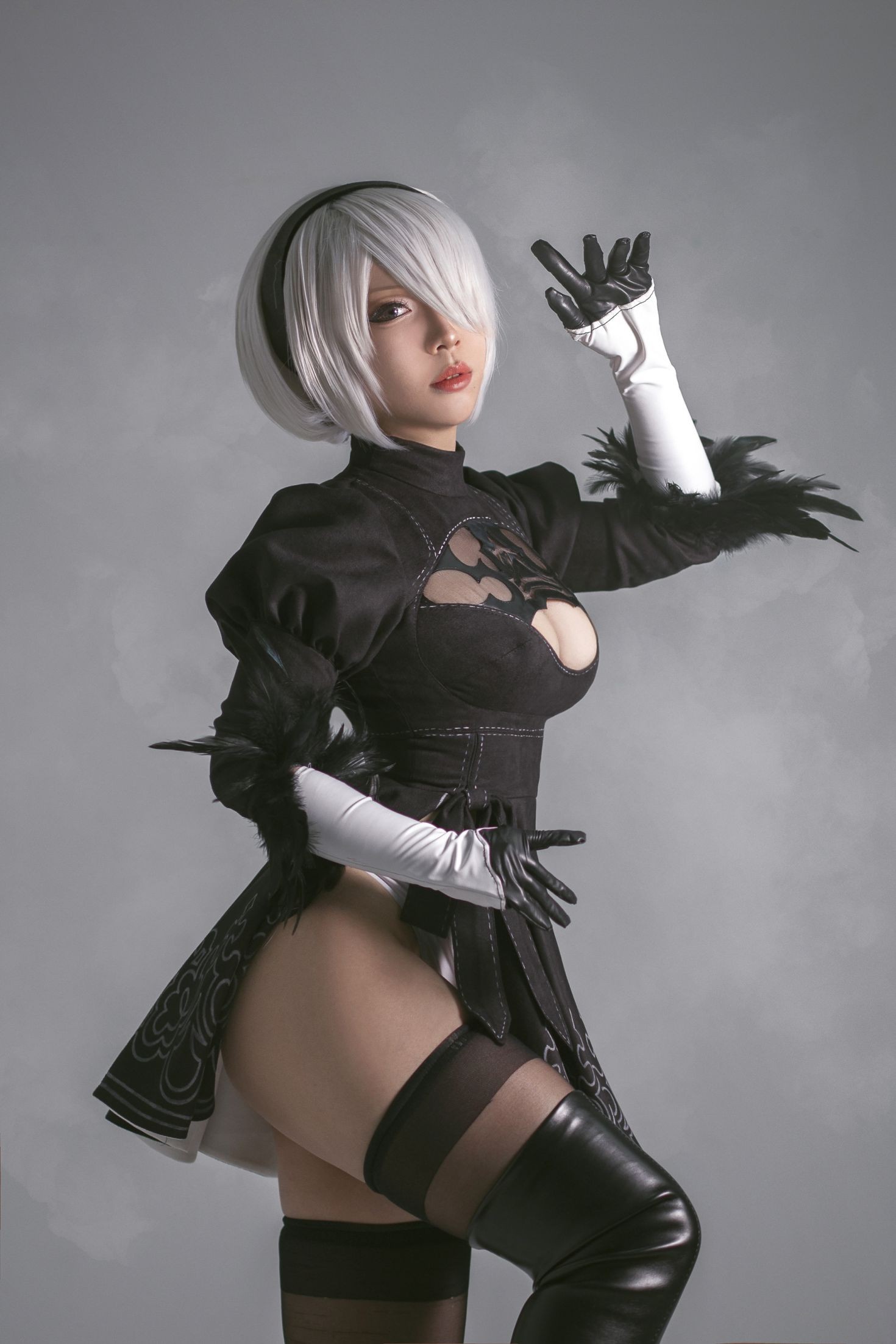 美女动漫博主千寻性感Cosplay写真2B (3)