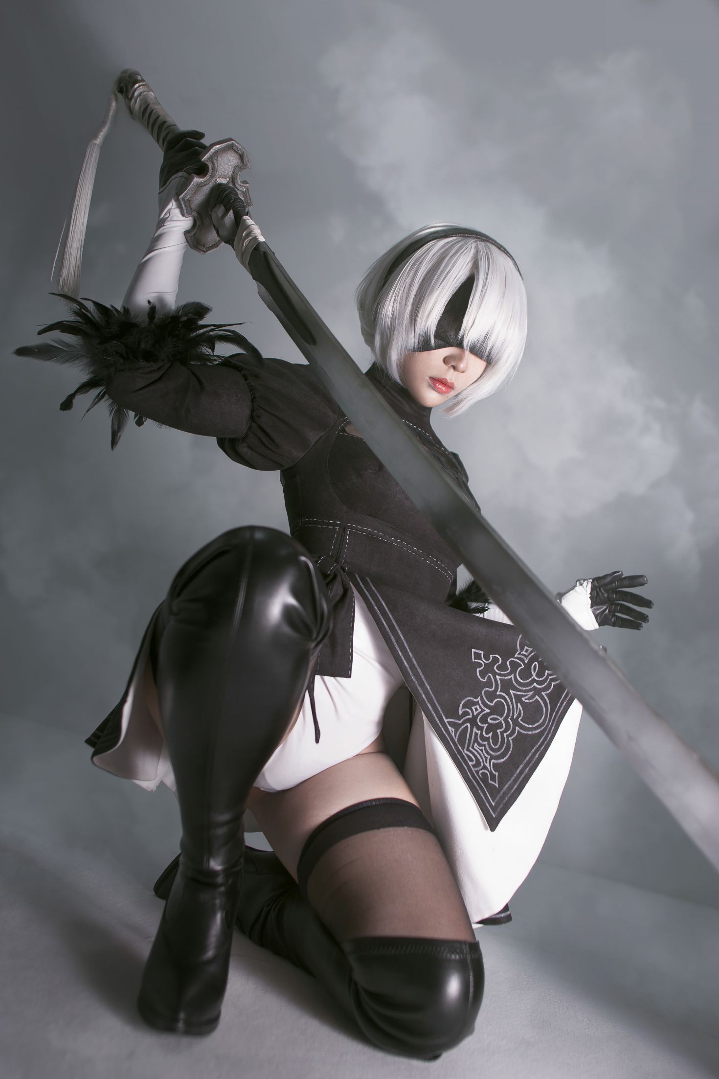 美女动漫博主千寻性感Cosplay写真2B (6)