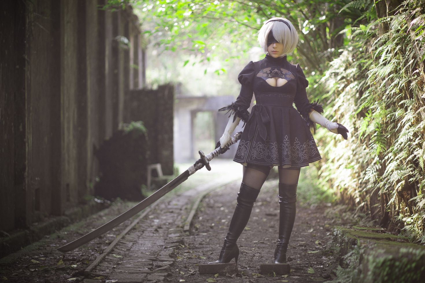 美女动漫博主千寻性感Cosplay写真2B (23)