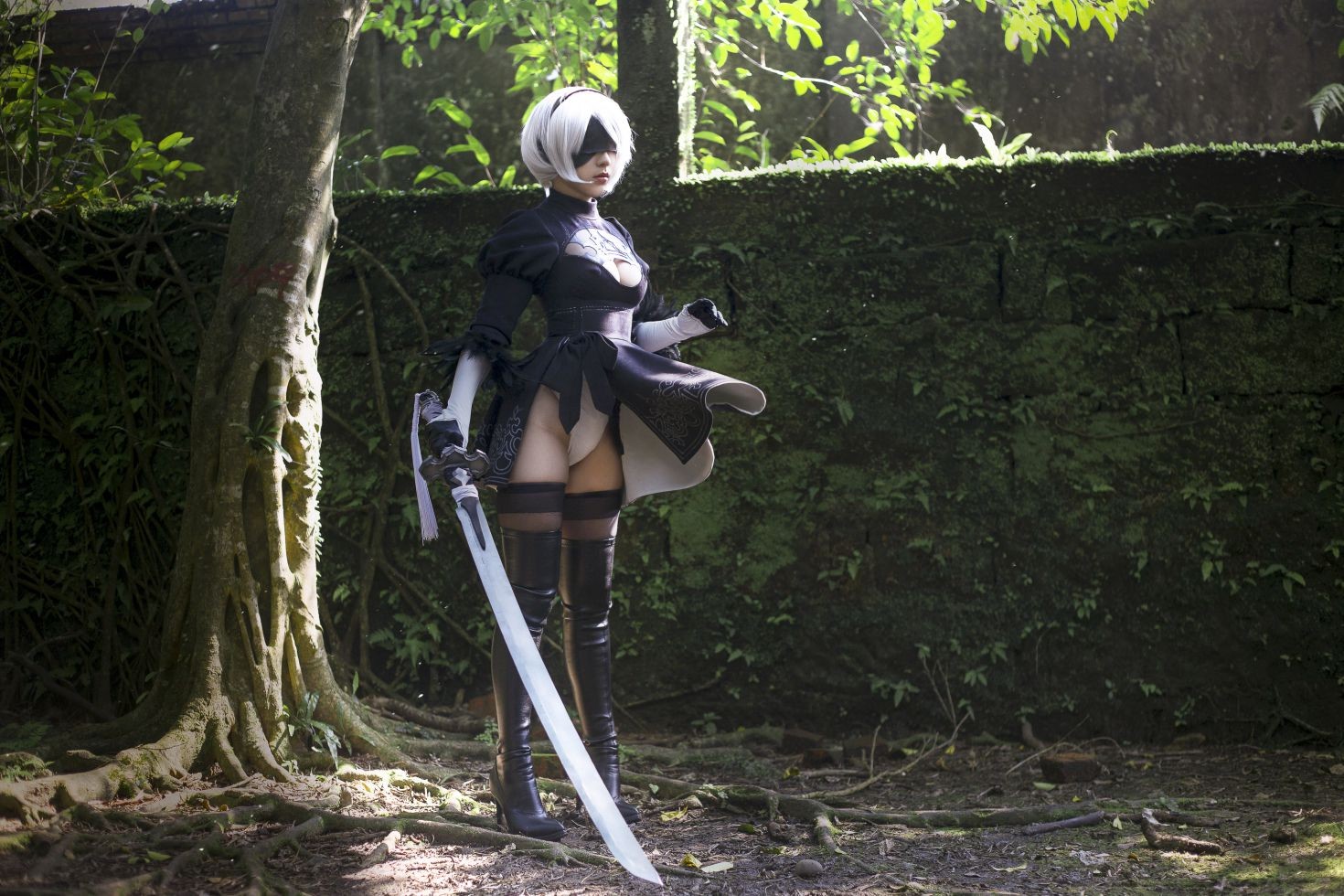 美女动漫博主千寻性感Cosplay写真2B (12)