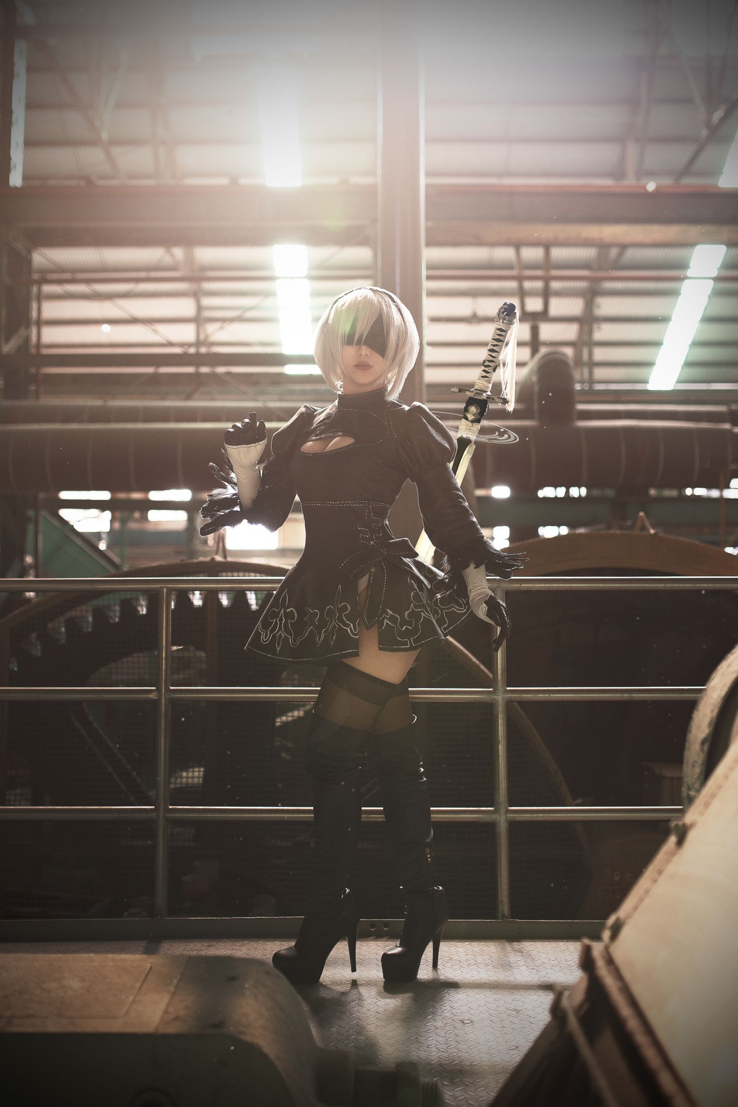 美女动漫博主千寻性感Cosplay写真2B (8)