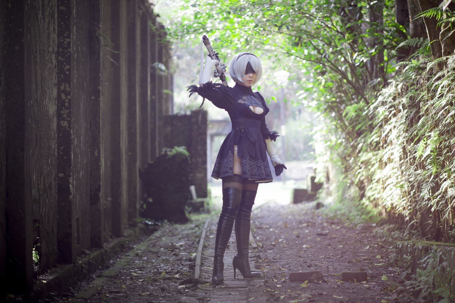 美女动漫博主千寻性感Cosplay写真2B (24)