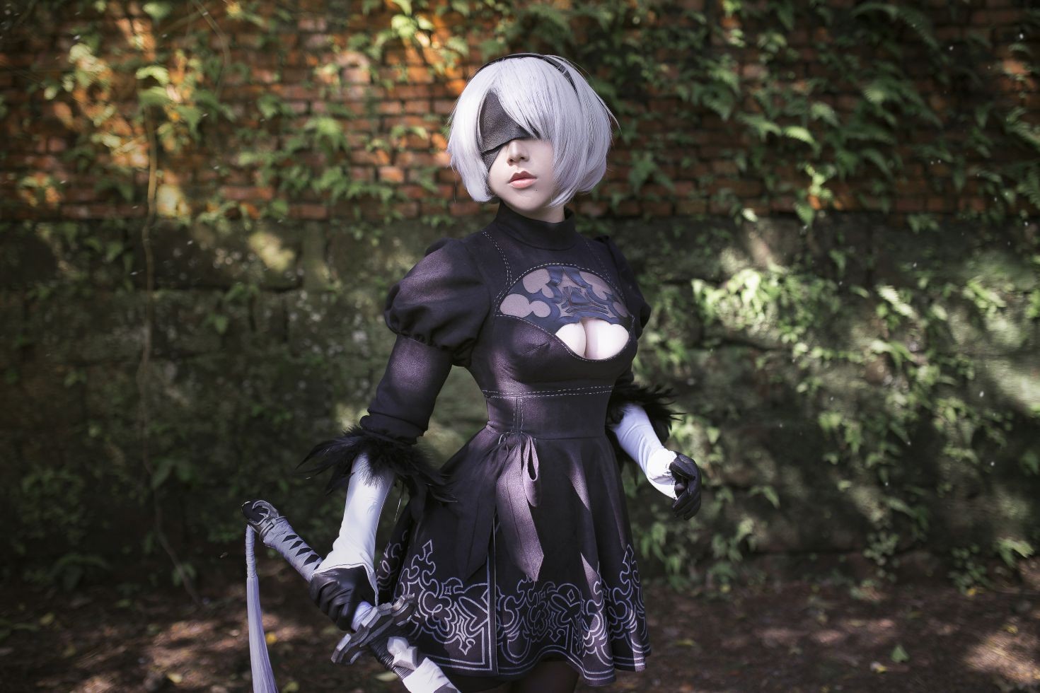 美女动漫博主千寻性感Cosplay写真2B (11)