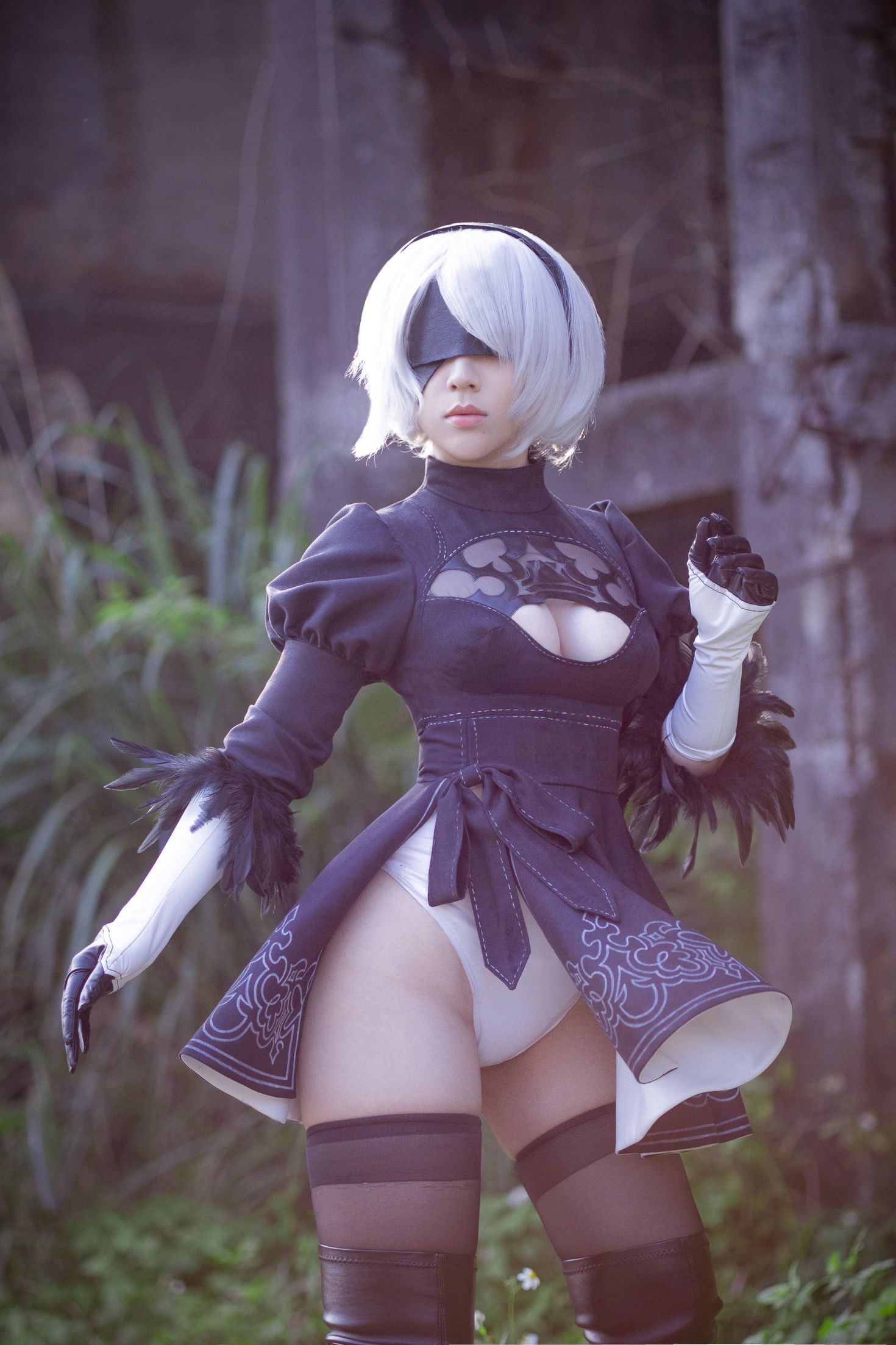 美女动漫博主千寻性感Cosplay写真2B (25)