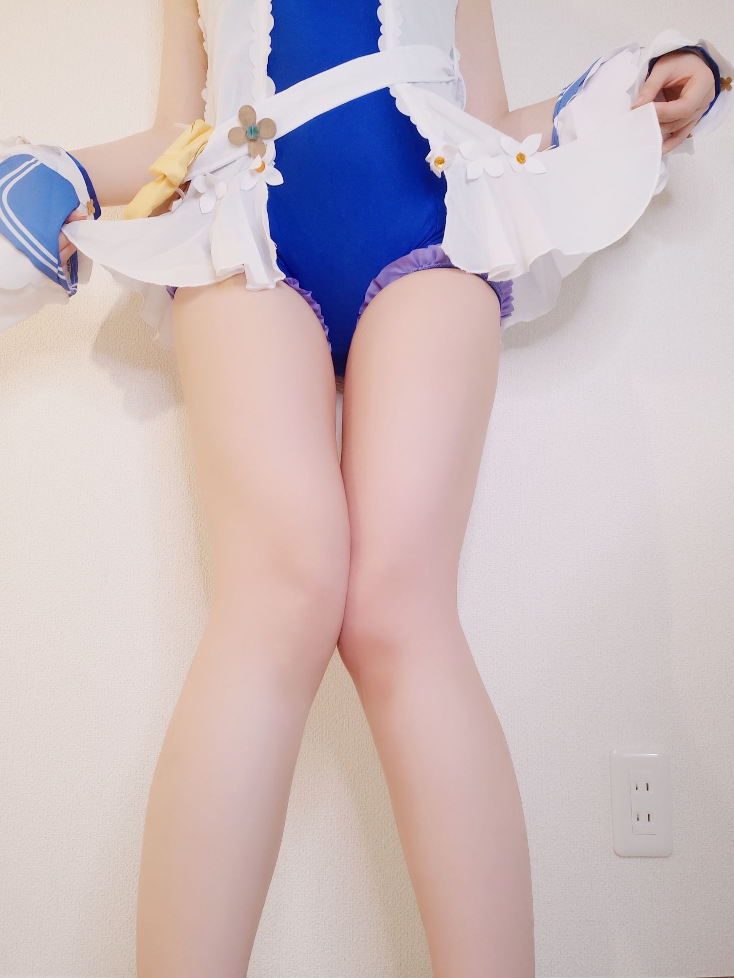 美女动漫博主Yuki亭性感Cosplay写真原神 バーバラちゃん水着 (15)