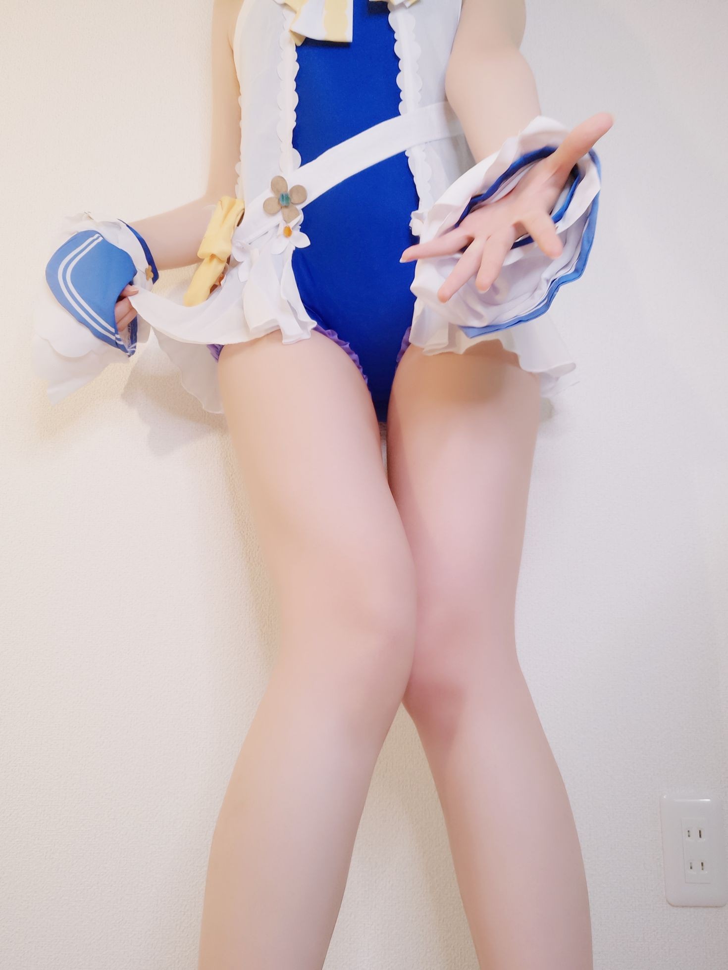 美女动漫博主Yuki亭性感Cosplay写真原神 バーバラちゃん水着 (16)