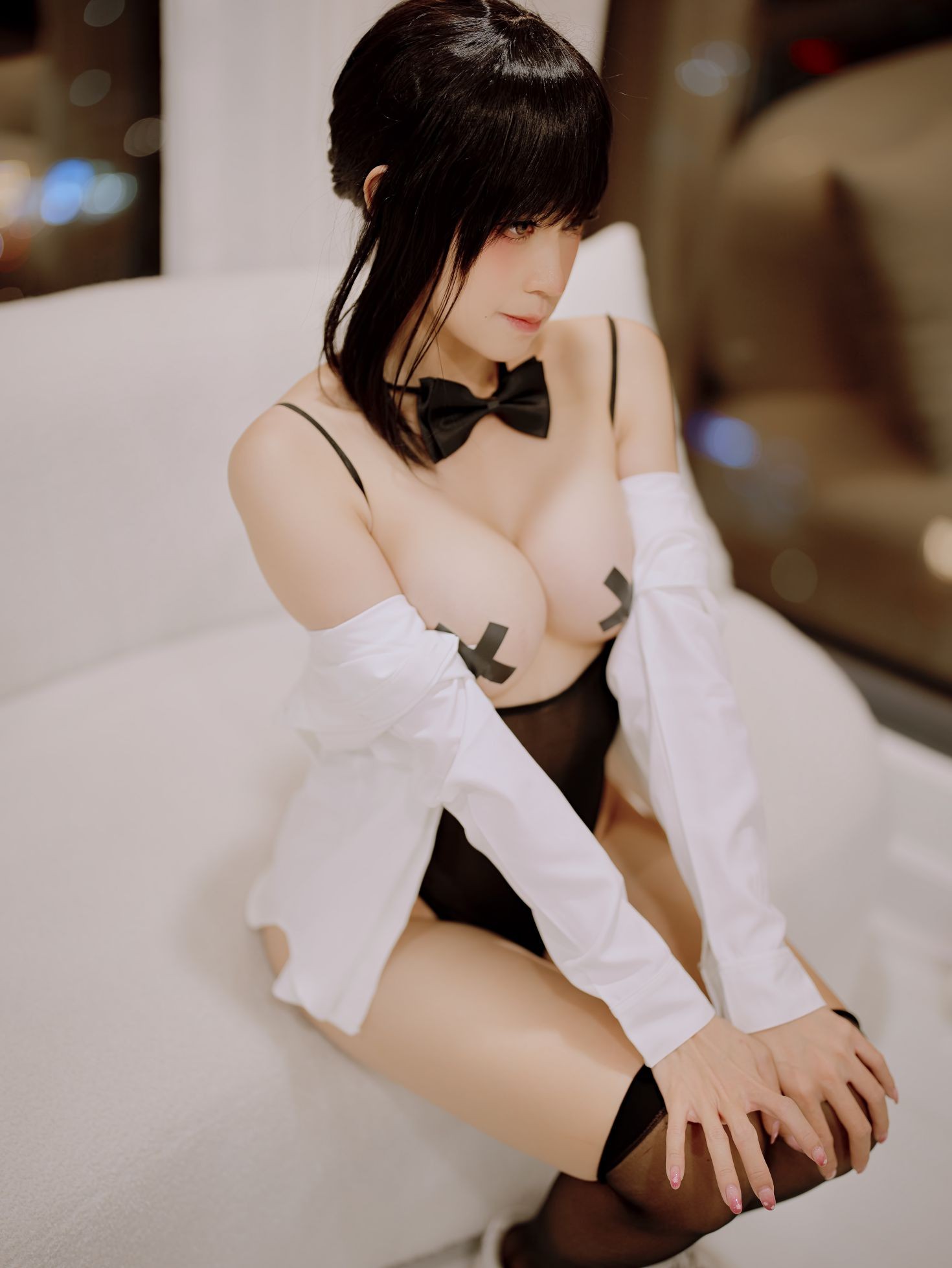 美女动漫博主Pingping性感Cosplay写真 Kobeni (36)