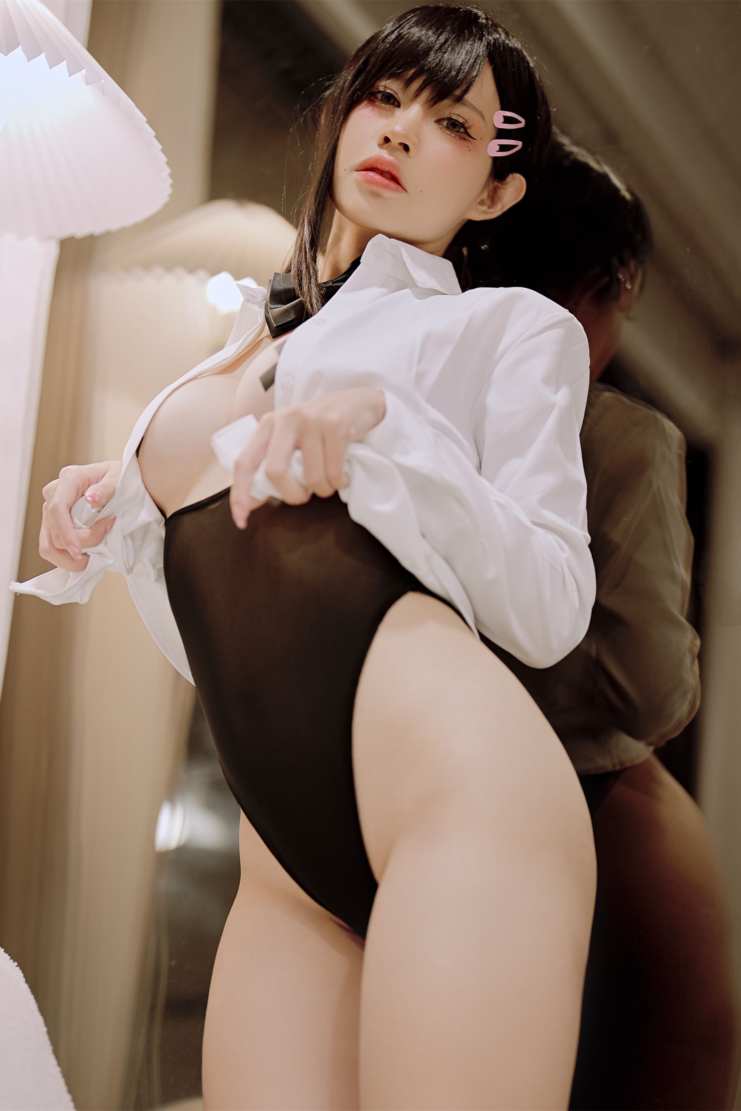 美女动漫博主Pingping性感Cosplay写真 Kobeni (1)