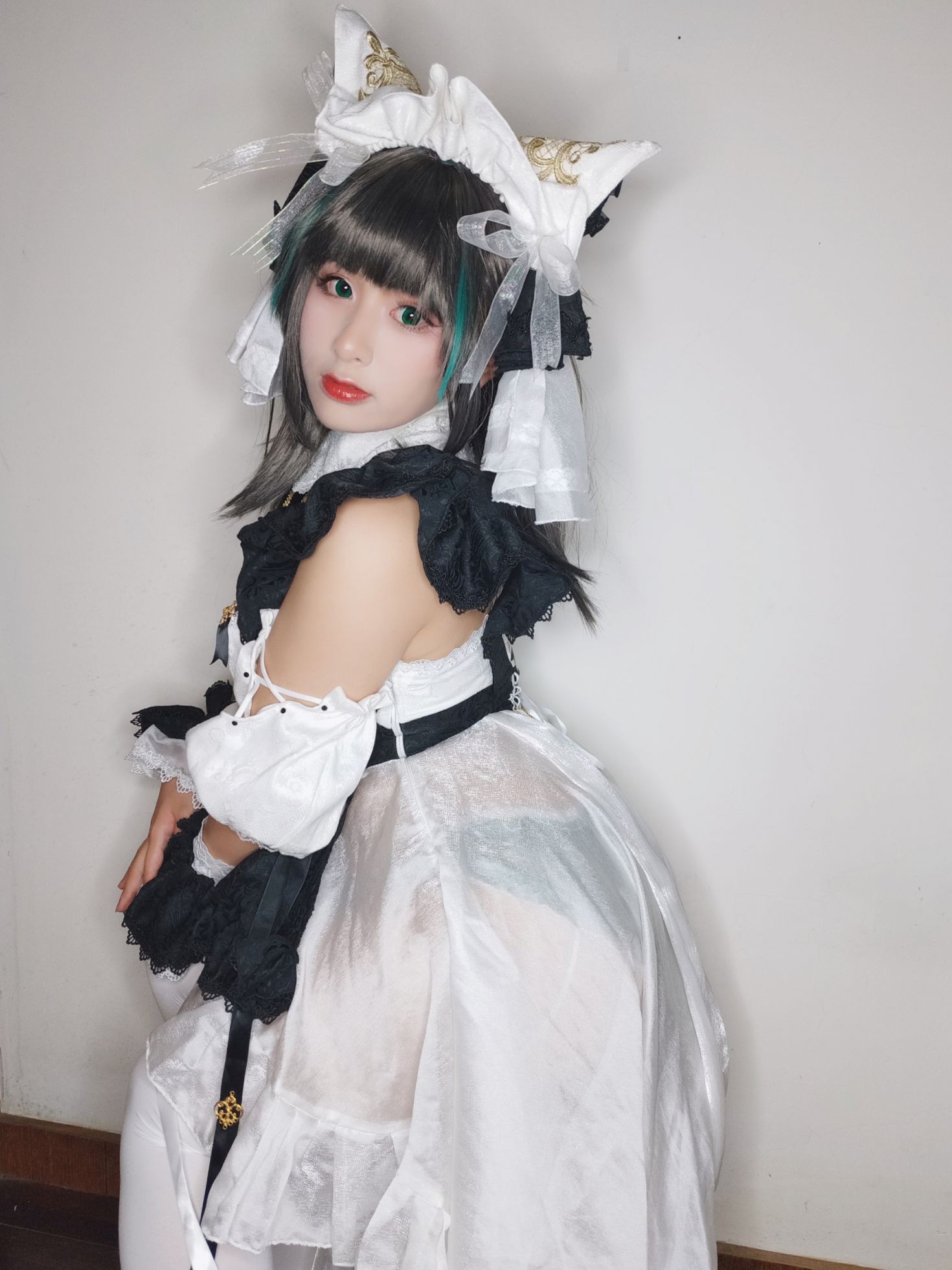 美女动漫博主柘烟Zuken性感Cosplay写真柴郡 (17)