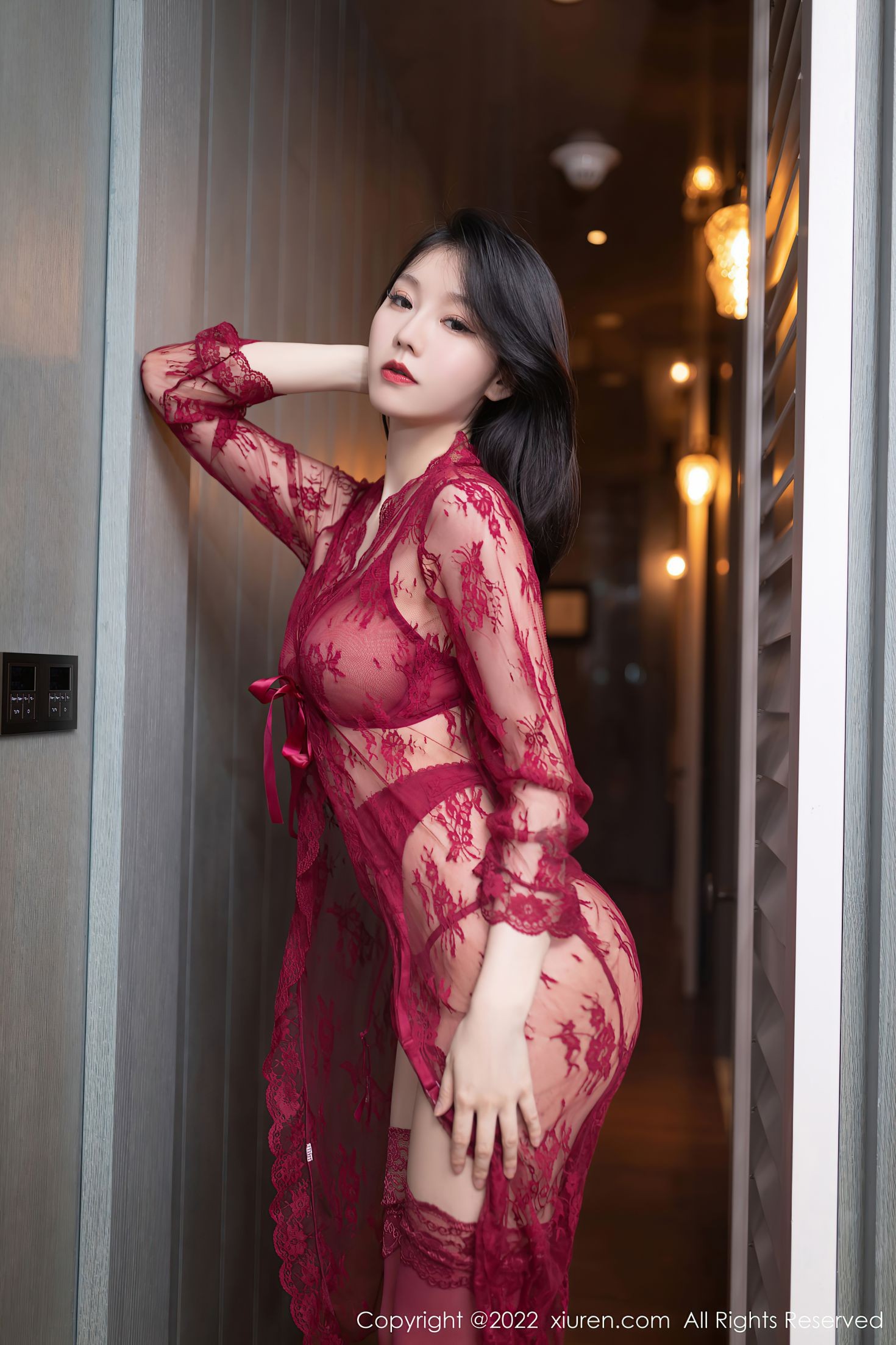 XIUREN秀人网美媛馆美女模特写真第No.5371期安然anran (3)