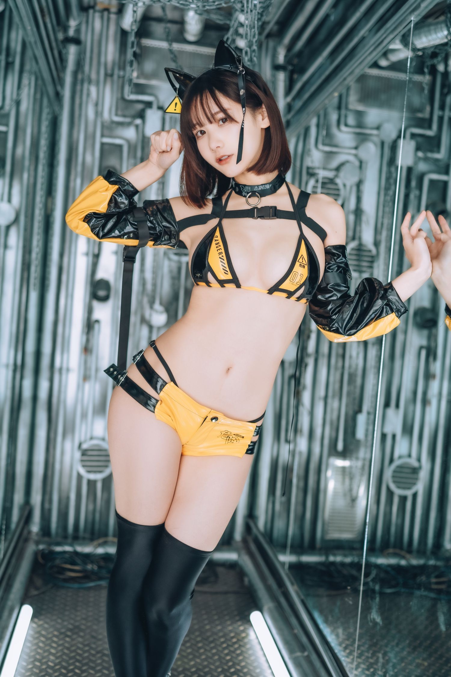 美女动漫博主けんけん性感Cosplay写真合集はかせ (6)