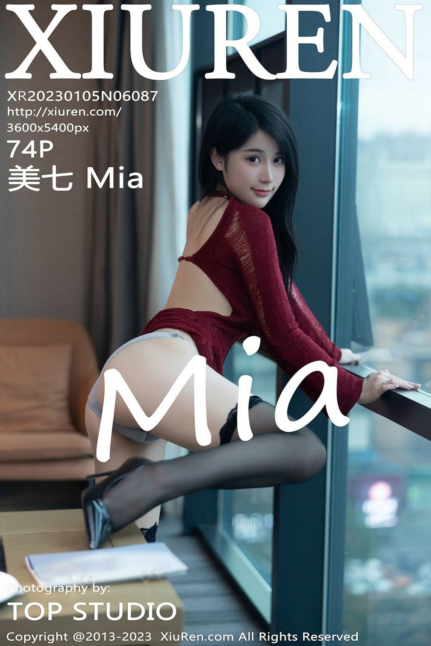 XIUREN秀人网美媛馆美女模特写真第No.6087期美七Mia (76)