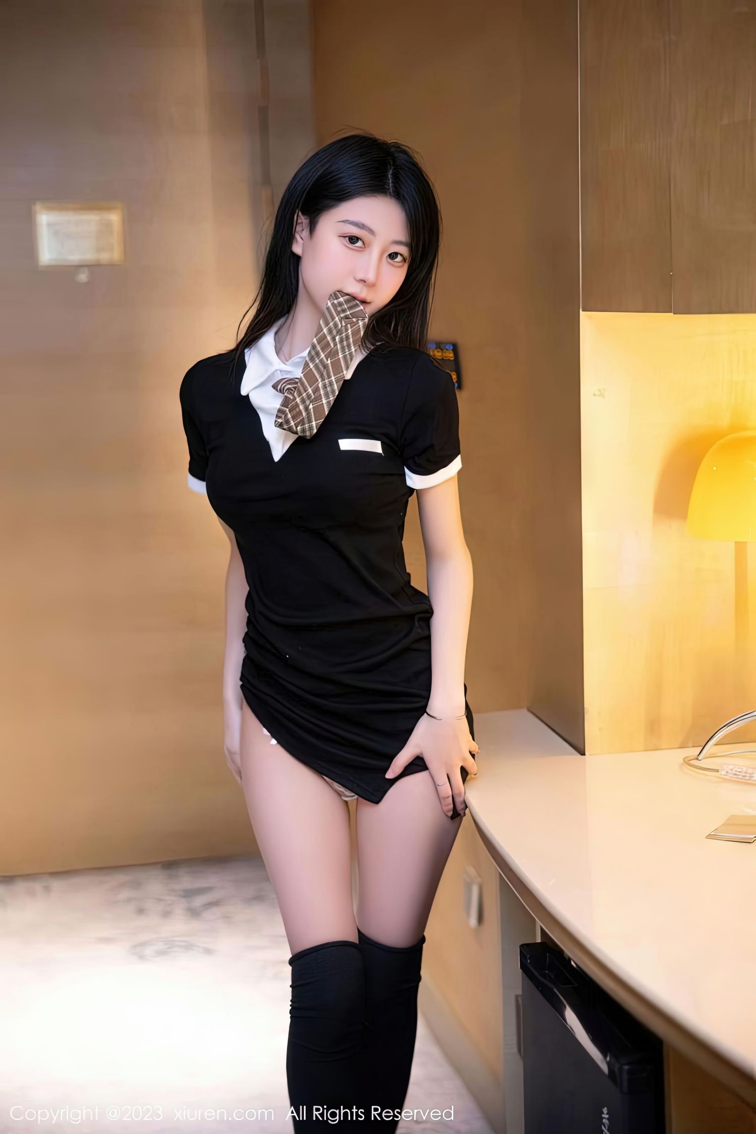 XIUREN秀人网美媛馆美女模特写真第No.6210期谢小蒽 (9)