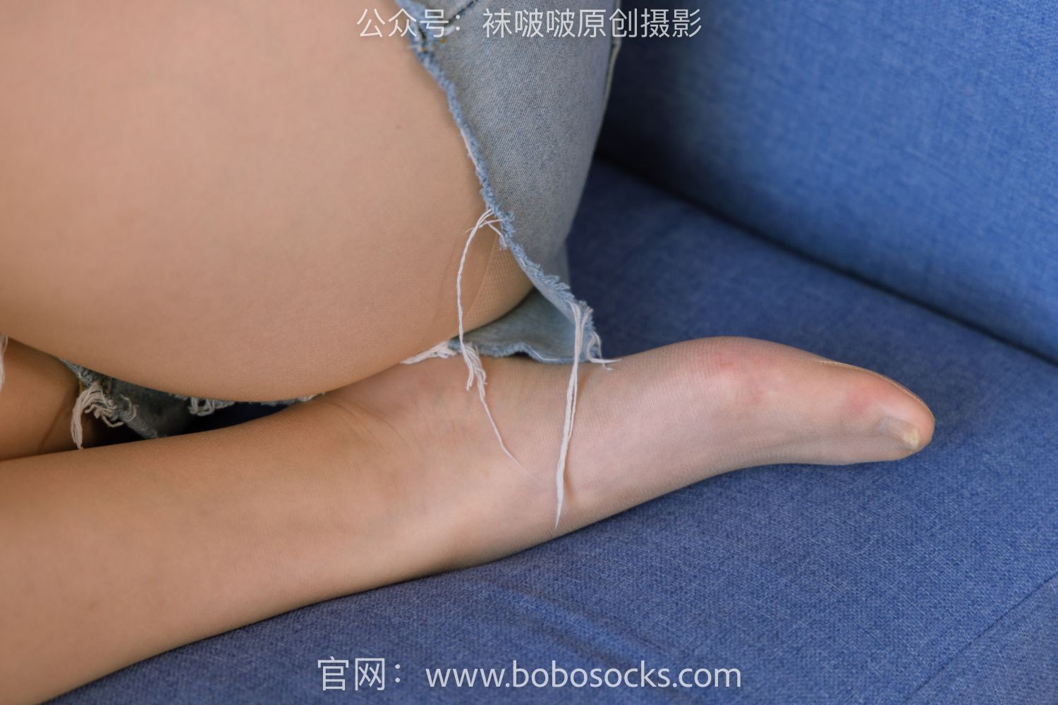 BoBoSocks袜啵啵美少女丝袜美脚写真第No.162期小甜豆高跟鞋肉丝裸足 (20)